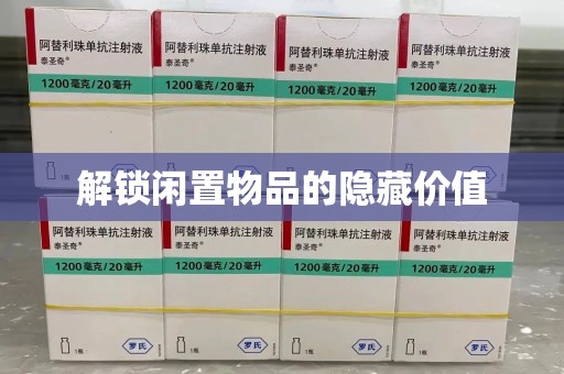安阳解锁闲置物品的隐藏价值